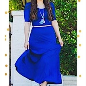 NWT Gorgeous Medium Lularoe Ana Floor Length Dress